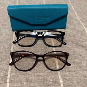 Prive Revaux Black and Brown Blue Light Glasses Set